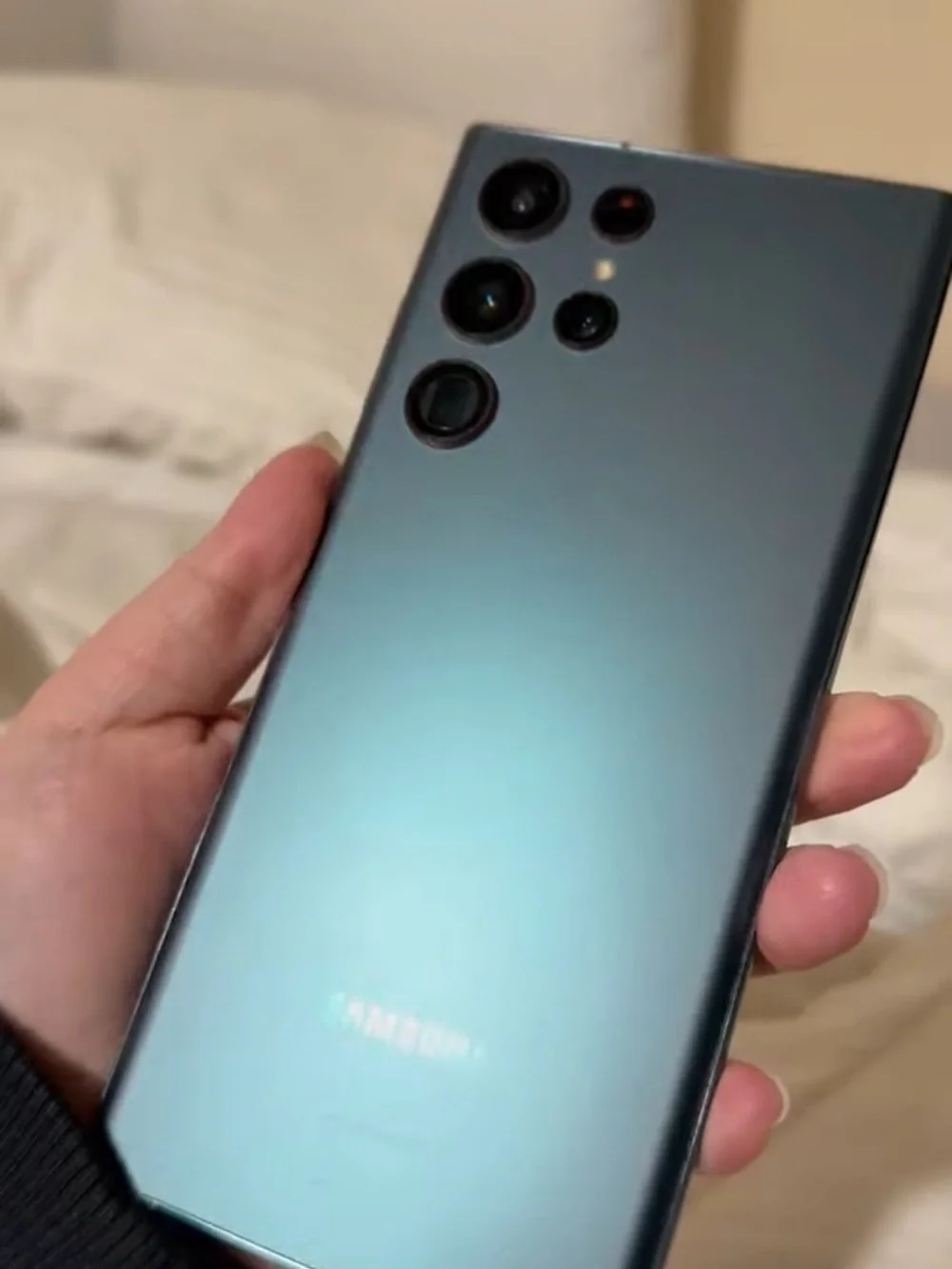 Samsung Multi-Lens Digital Camera Phone in Teal Blue
